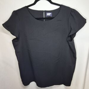 Lands' End Women's Black Top